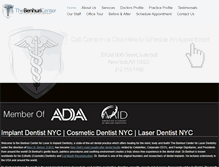 Tablet Screenshot of implantsnyc.com